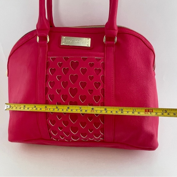 Betsey Johnson Pink Dome Tote - Picture 7 of 12